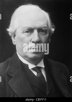 Vintage foto ritratto circa 1910s del politico britannico Herbert Henry Asquith (1852 - 1928) - Primo ministro liberale del Regno Unito dal 1908 - 1916. Foto Stock