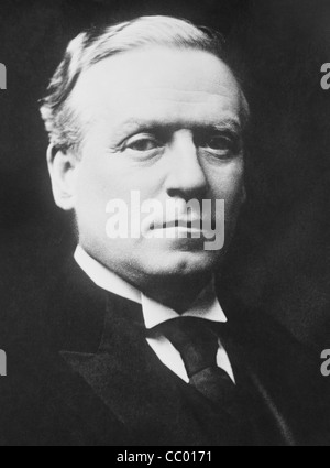 Vintage foto ritratto circa 1910s del politico britannico Herbert Henry Asquith (1852 - 1928) - Primo ministro liberale del Regno Unito dal 1908 - 1916. Foto Stock