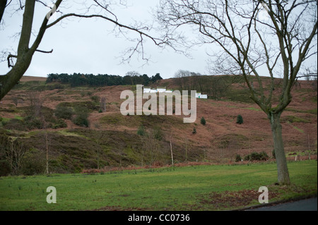 Ilkley West Yorkshire scene Foto Stock