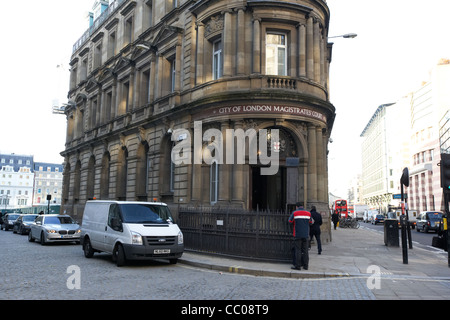 City of London Magistrates Court di Londra Inghilterra Regno Unito Regno Unito Foto Stock