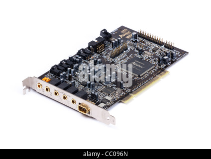 Creative Labs Soundblaster scheda audio per computer Foto Stock