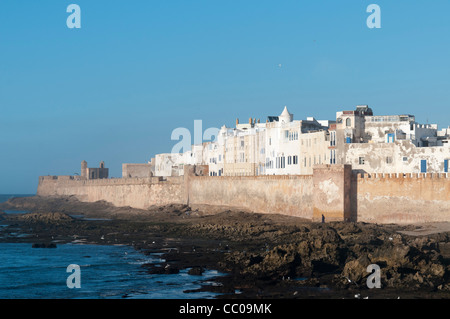 Skala de la Ville Essaouira,Marocco Foto Stock