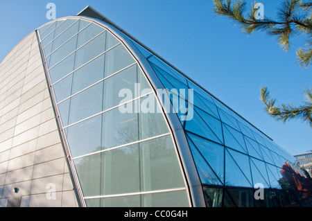 Università di Cambridge la moderna architettura della Facoltà di Giurisprudenza edificio progettato da Norman Foster Foto Stock