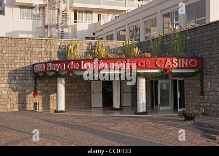 Playa de las Americas entrata del casinò Foto Stock