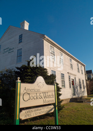 Orologio americano e guardare il museo in Bristol CT Foto Stock