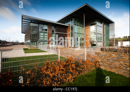 Assemblaggio del Galles di governo uffici regionali, Aberystwyth Ceredigion, 28 dic 2011 Foto Stock