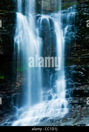 Grande Cascata, Cascade du Guiers, sulle Alpi francesi Foto Stock