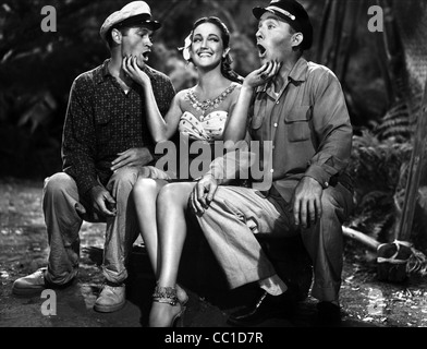 BOB HOPE, Dorothy Lamour, Bing Crosby, strada di Bali, 1952 Foto Stock