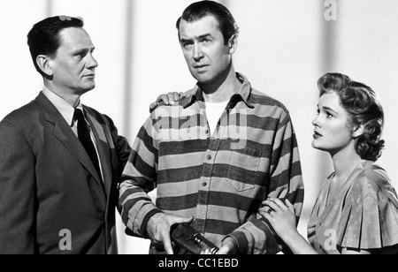 WENDELL COREY, JAMES STEWART, JEAN HAGEN, Carabina WILLIAMS, 1952 Foto Stock