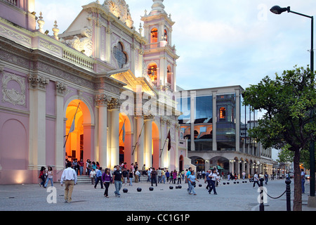 La Chiesa di San Francesco / Iglesia San Francisco a Salta Argentina Foto Stock