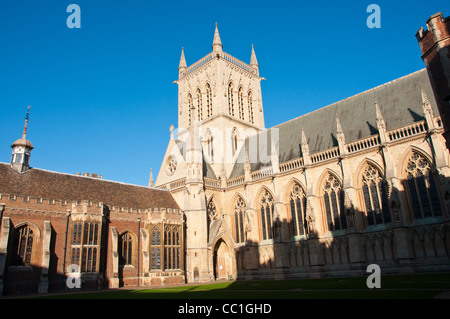 St John's College Chapel, Cambridge, Regno Unito Foto Stock