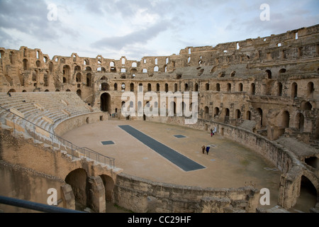 El Jem, Tunisia. Foto Stock