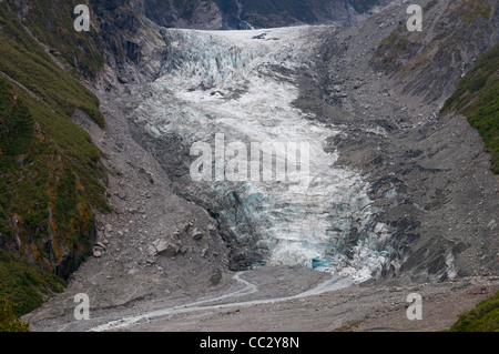 Fox Glacier West Coast Tai Poutini National Park Isola del Sud della Nuova Zelanda Foto Stock