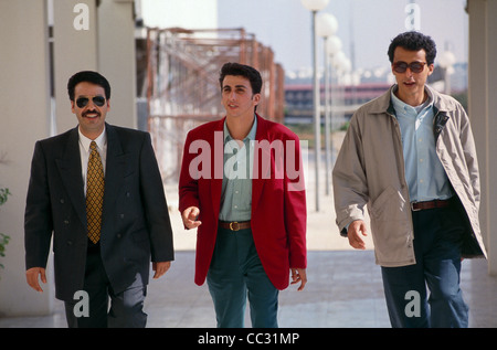 La vita nel campus dell Università di Bengasi, Libia la più antica Università fondata nel 1955. Foto Stock