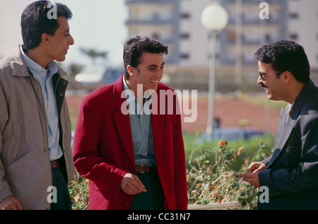 La vita nel campus dell Università di Bengasi, Libia la più antica Università fondata nel 1955. Foto Stock