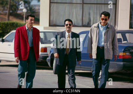 La vita nel campus dell Università di Bengasi, Libia la più antica Università fondata nel 1955. Foto Stock