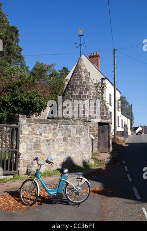 Il cieco o Casa Borgo Vecchio carcere di collegamento meccanico Breedon sulla collina Leicestershire Foto Stock