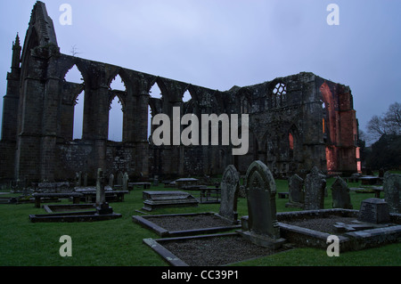 Bolton Abbey nel Yorkshire Dales Foto Stock