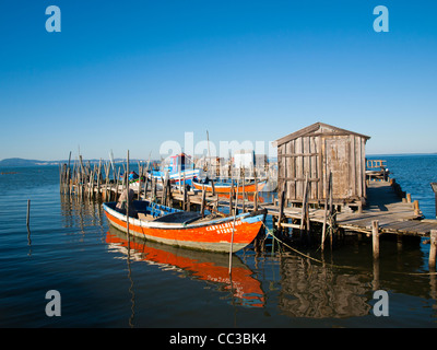 Stilt Carrasqueira port Foto Stock