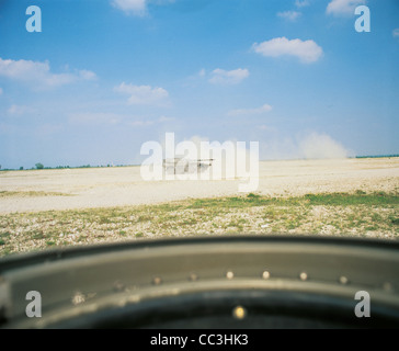 Italiana del ventesimo secolo i veicoli militari pesanti degli anni Novanta Centauro corazzato pratica di destinazione Foto Stock