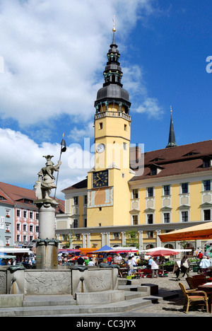Il municipio della città vecchia di Bautzen. Foto Stock