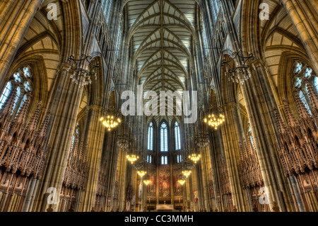 Lancing College Chapel, Brighton e Hove, West Sussex, in Inghilterra, Regno Unito, Europa Foto Stock