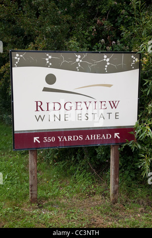 RidgeView vigna Ditchling Common East Sussex England. Foto:Jeff Gilbert Foto Stock