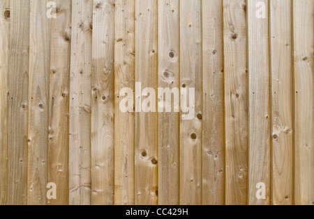 Staccionata in legno texture Foto Stock