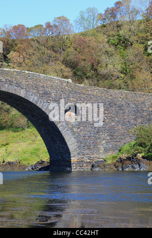 Clachan Bridge o un ponte sull'Atlantico Foto Stock