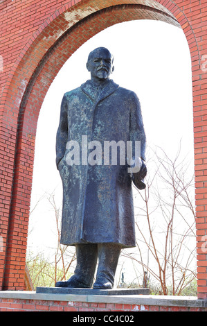 Lenin statua, Memento Park, Budapest, Ungheria Foto Stock