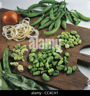 Cucina: minestra di fagioli 2 (Feves A La Nage) Foto Stock