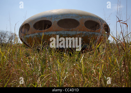 Futuro casa in Munson, Texas Foto Stock