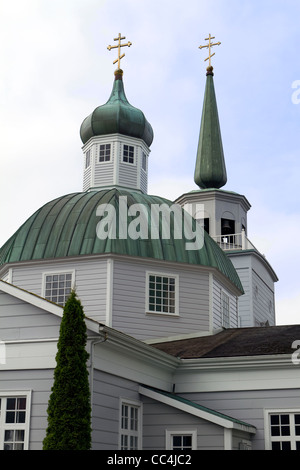 San Michele è la cattedrale, Sitka, Alaska 2011 Foto Stock