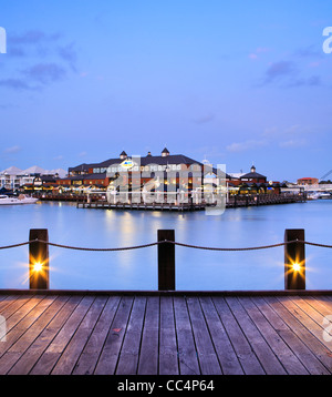 Dolphin Quay Ocean Marina a Mandurah, Australia occidentale Foto Stock