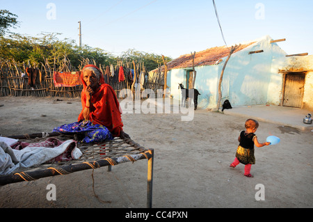 Lakhpat, India Foto Stock