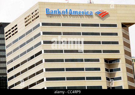 Bank of America Building a Baltimora, Maryland Foto Stock