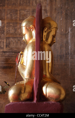 Dhammayangyi Pahto, Statua del Buddha a Bagan, Myanmar Foto Stock