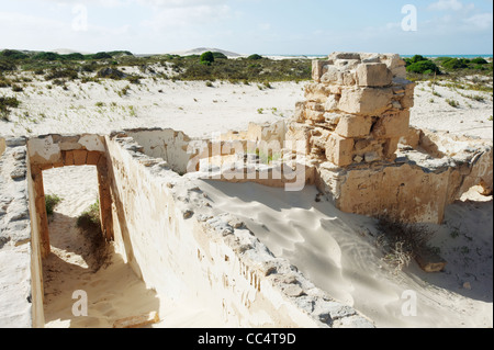 Rovine della Vecchia Stazione del Telegrafo, Eucla, Australia occidentale, Australia Foto Stock