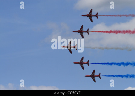 RAF frecce rosse a RAF Cosford 2009 Foto Stock