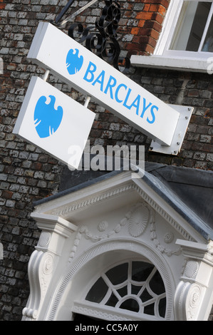 Barclays Bank segno, REGNO UNITO Foto Stock