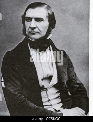 WILLIAM EWART GLADSTONE (1809-1898) statista inglese Foto Stock