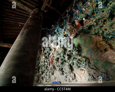 La statua del Bodhisattva Avalokitesvara, Sala Manichea, Longxing Monastero, Zhengding, Shijiazhuang, Hebei , Cina Foto Stock