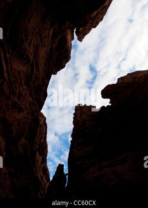 Kuche Grand Canyon, Aksu Prefettura, Xinjiang, Cina Foto Stock