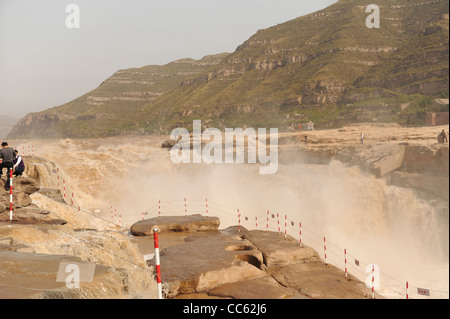 Cascata di Hukou, Linfen, Shanxi , Cina Foto Stock