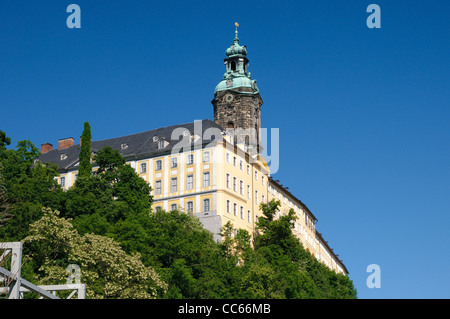 Il castello di Heidecksburg, Rudolstadt, Turingia, Germania, Europa Foto Stock