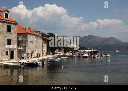 L'isola di Sipan, Croazia Foto Stock