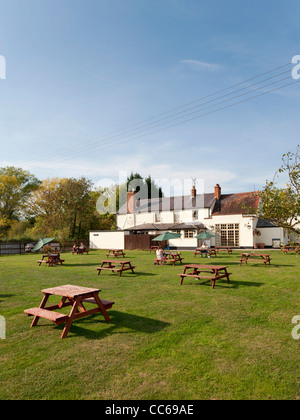 I quattro Alls pub, Welford-on-Avon, Warwickshire, Inghilterra, Regno Unito Foto Stock