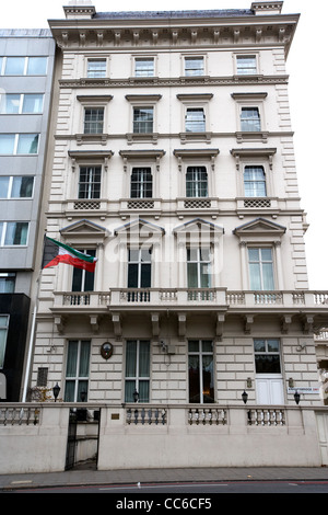 Ambasciata del Kuwait ambasciata Kuwait in Knightsbridge Londra Inghilterra Regno Unito Regno Unito Foto Stock