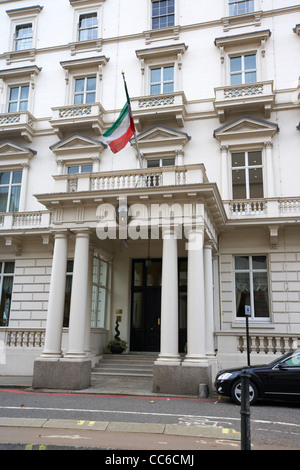 Ambasciata del Kuwait in Knightsbridge Londra Inghilterra Regno Unito Regno Unito Foto Stock