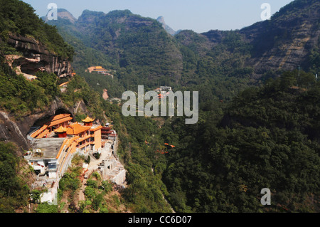 Paesaggio di roccia Qingshou, Duqiao montagna, Yulin, Guangxi , Cina Foto Stock